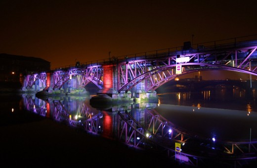 NVA's Glasgow Lighting Initiatives: Weir Bridge