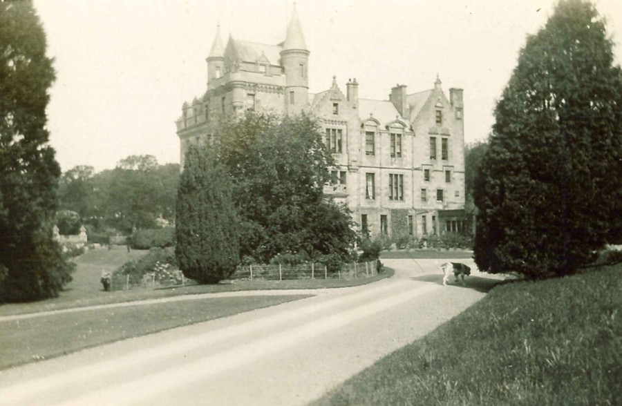 Kilmahew castle in victorian times